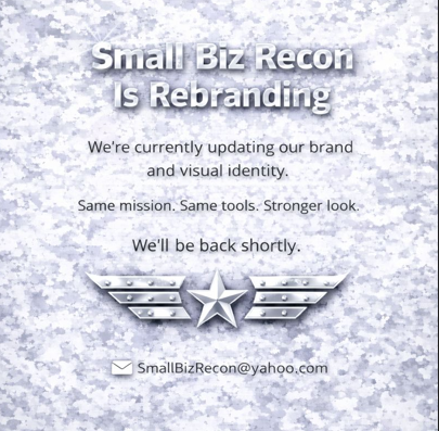 Small Biz Recon is Rebranding